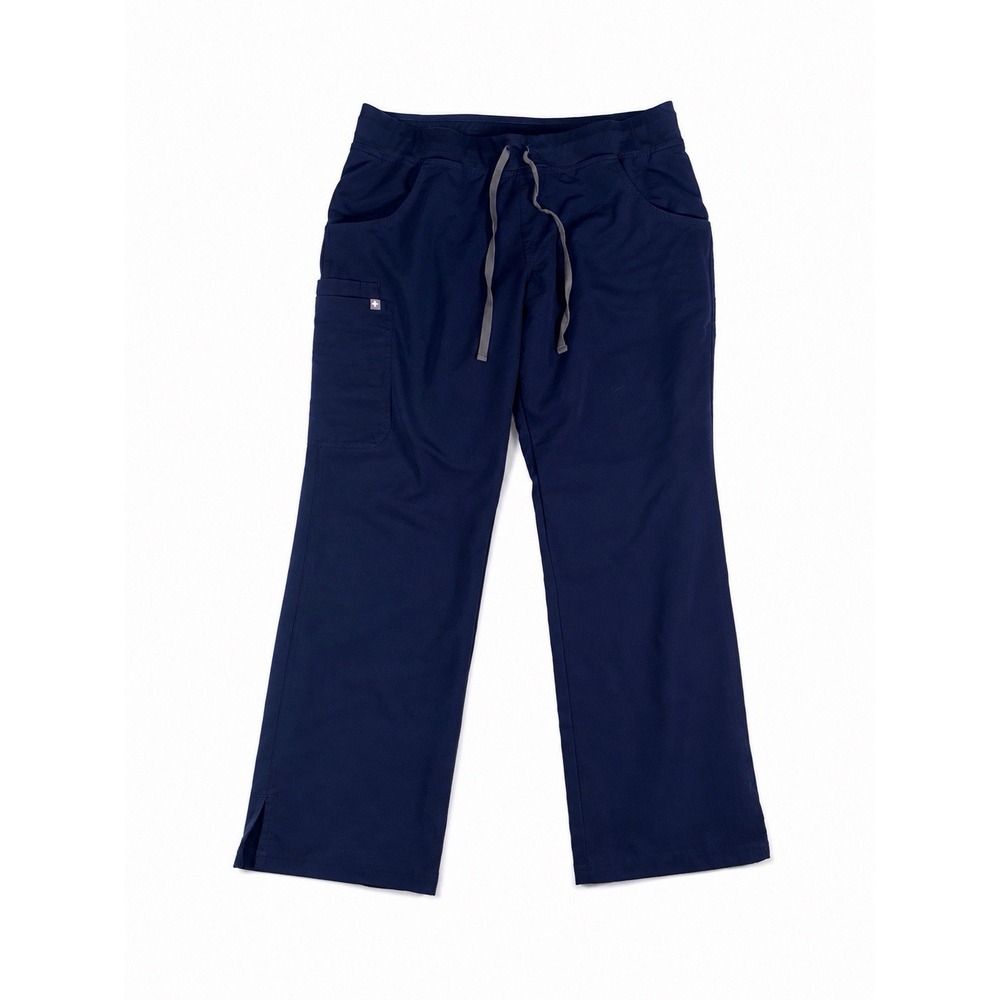 Figs Navy Blue Cade Cargo Pants Size Petite Large
